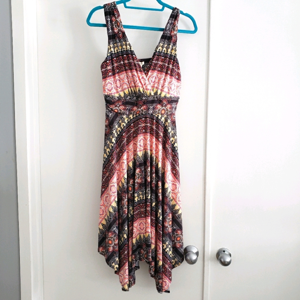 Soma Scarf Hem Dress